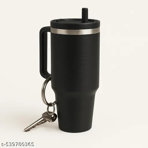 Tumbler Keychain With Lip Balm Holder